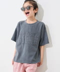 CIAOPANIC TYPY(チャオパニックティピー) 【KIDS】ピグメント加工オーバーロゴTEE