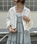 w closet(ダブルクローゼット) 【3色展開】フーディーショートシャツ