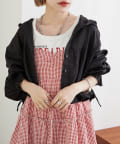 w closet(ダブルクローゼット) 【3色展開】フーディーショートシャツ