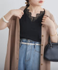 NICE CLAUP / OLIVE des OLIVE OUTLET(ナイスクラップ  / オリーブ デ オリーブ アウトレット) 【RMAF】Vレースタンク