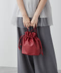 NICE CLAUP / OLIVE des OLIVE OUTLET(ナイスクラップ  / オリーブ デ オリーブ アウトレット) 【RMAF】【WEB限定】巾着２ＷＡＹショルダー