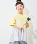 CIAOPANIC TYPY(チャオパニックティピー) 【WEB限定】【KIDS】ピグメント加工フラワーロープTee