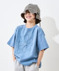 CIAOPANIC TYPY(チャオパニックティピー) 【WEB限定】【KIDS】ピグメント加工フラワーロープTee