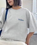 CIAOPANIC TYPY(チャオパニックティピー) 【SEADAM】〈UNISEX〉ロゴ刺繍ワンポイントTEE