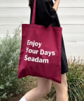 CIAOPANIC TYPY(チャオパニックティピー) 【SEADAM】〈UNISEX〉メッセージプリントトートバッグ