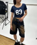 OUTLET(アウトレット) 【WHO'S WHO gallery】ナンバリングメローTEE