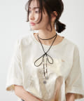 Remind me and forever(リマインドミーアンドフォーエバー) 【ethnic mood】スエードチョーカーネックレス