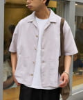 CIAOPANIC TYPY(チャオパニックティピー) 【ユニセックスで着れる】コットンリネンカバーオールシャツ
