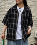 CIAOPANIC TYPY(チャオパニックティピー) 【ユニセックスで着れる】コットンリネンカバーオールシャツ