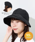 3COINS(スリーコインズ) つば広めHAT