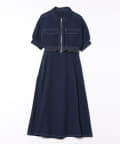 NICE CLAUP / OLIVE des OLIVE OUTLET(ナイスクラップ  / オリーブ デ オリーブ アウトレット) 2セットitem【RMAF】麻調半袖ジャケット＋ワンピース