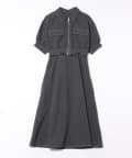 NICE CLAUP / OLIVE des OLIVE OUTLET(ナイスクラップ  / オリーブ デ オリーブ アウトレット) 2セットitem【RMAF】麻調半袖ジャケット＋ワンピース