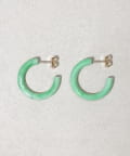 3COINS(スリーコインズ) マーブルフープピアス