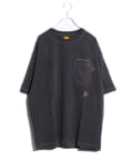 FREDY & GLOSTER(フレディ アンド グロスター) 【COBMASTER】天竺ピグメント加工 クライマーベアーポケット刺繍Tシャツ