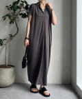 DOUDOU(ドゥドゥ) モダールスキッパーワンピース
