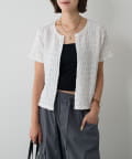 -goocy-(グーシー) ジャガードホックトップス