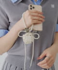 Chico(チコ) ローズモチーフ付きスマホストラップ