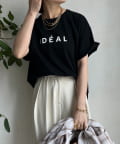 DOUDOU(ドゥドゥ) 【WEB限定】サイドファスナーIDEALロゴTEE