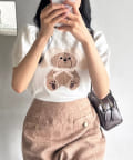 NICE CLAUP / OLIVE des OLIVE OUTLET(ナイスクラップ  / オリーブ デ オリーブ アウトレット) 【one after another】ジャガードニット