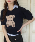 NICE CLAUP / OLIVE des OLIVE OUTLET(ナイスクラップ  / オリーブ デ オリーブ アウトレット) 【one after another】ジャガードニット