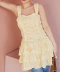 NICE CLAUP / OLIVE des OLIVE OUTLET(ナイスクラップ  / オリーブ デ オリーブ アウトレット) 【one after another】レースチュニック