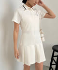 NICE CLAUP / OLIVE des OLIVE OUTLET(ナイスクラップ  / オリーブ デ オリーブ アウトレット) 【one after another】カットミニワンピ