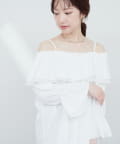 natural couture(ナチュラルクチュール) 【WEB限定】マルチWAYフリル衿ブラウス