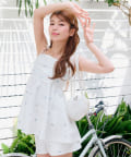 OLIVE des OLIVE(オリーブ デ オリーブ) 【shell Collection】シェル柄　キャミチュニック