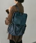 ear PAPILLONNER(イア パピヨネ) 【BURLAPOUTFITTER×ear】1、２泊の旅行/約16リットルの大容量/撥水/ユニセックス/レザーコンビライトリュック
