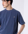 FREDY & GLOSTER(フレディ アンド グロスター) 【GLOSTER】16天竺 フレンチブルドッグ刺繍 ショートスリーブTシャツ