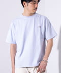 FREDY & GLOSTER(フレディ アンド グロスター) 【GLOSTER】16天竺 フレンチブルドッグ刺繍 ショートスリーブTシャツ
