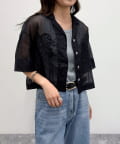 FREDY & GLOSTER(フレディ アンド グロスター) ハンド刺繍ショートシャツ