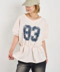 WHO’S WHO gallery(フーズフーギャラリー) ナンバリングチュニックTEE
