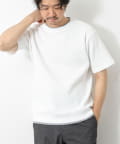 NOLLEY'S(ノーリーズ) 【IRM】《吸水速乾/UVカット》ワッフルフェイクレイヤードTee
