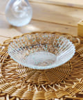 salut!(サリュ) ガラス菊皿：19cm／涼を楽しむ夏御膳