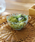 salut!(サリュ) ガラス菊鉢：12cm／涼を楽しむ夏御膳