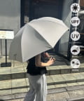 Lattice(ラティス) 【完全遮光100%】【晴雨兼用】長傘(バンブー)