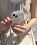 Lattice(ラティス) クリアハートスマホケース(iPhone13/14)