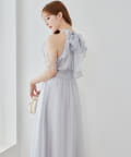 one after another NICE CLAUP(ワンアフターアナザー ナイスクラップ) 【Fluffy Romance collection】アメスリロングワンピース