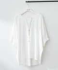 Remind me and forever(リマインドミーアンドフォーエバー) 【大好評につき再予約中！】ネックレス刺繍Tシャツ　人気デザインが再登場！