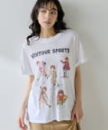 Whim Gazette(ウィム ガゼット) 【UNFORTUNATE PORTRAIT】Wintour Sports TEE