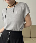 デイリー使いに◎】ラウンドスリーブTシャツ | CAPRICIEUX LE