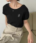 デイリー使いに◎】ラウンドスリーブTシャツ | CAPRICIEUX LE