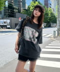 RAY CASSIN(レイカズン) ルーズフォトTシャツ
