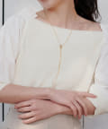 NICE CLAUP / OLIVE des OLIVE OUTLET(ナイスクラップ  / オリーブ デ オリーブ アウトレット) 【natural couture】２WAY布帛ドッキングニットプルオーバー