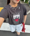 CIAOPANIC(チャオパニック) ヴィンテージライクスラブTee