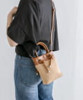 OUTLET(アウトレット) 【ear PAPILLONNER】knot shoulder Raffia