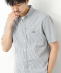 NOLLEY'S(ノーリーズ) 【PrimeFlex DotAir】《吸水速乾》ストレッチ クジラ BD S/S