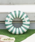 3COINS(スリーコインズ) KIDSハンドル付き浮き輪：58cm