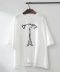 Remind me and forever(リマインドミーアンドフォーエバー) 【NAO】ドルマンアート刺繍Tシャツ